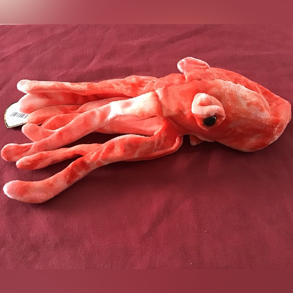 Wiggly the Squid Beanie Baby